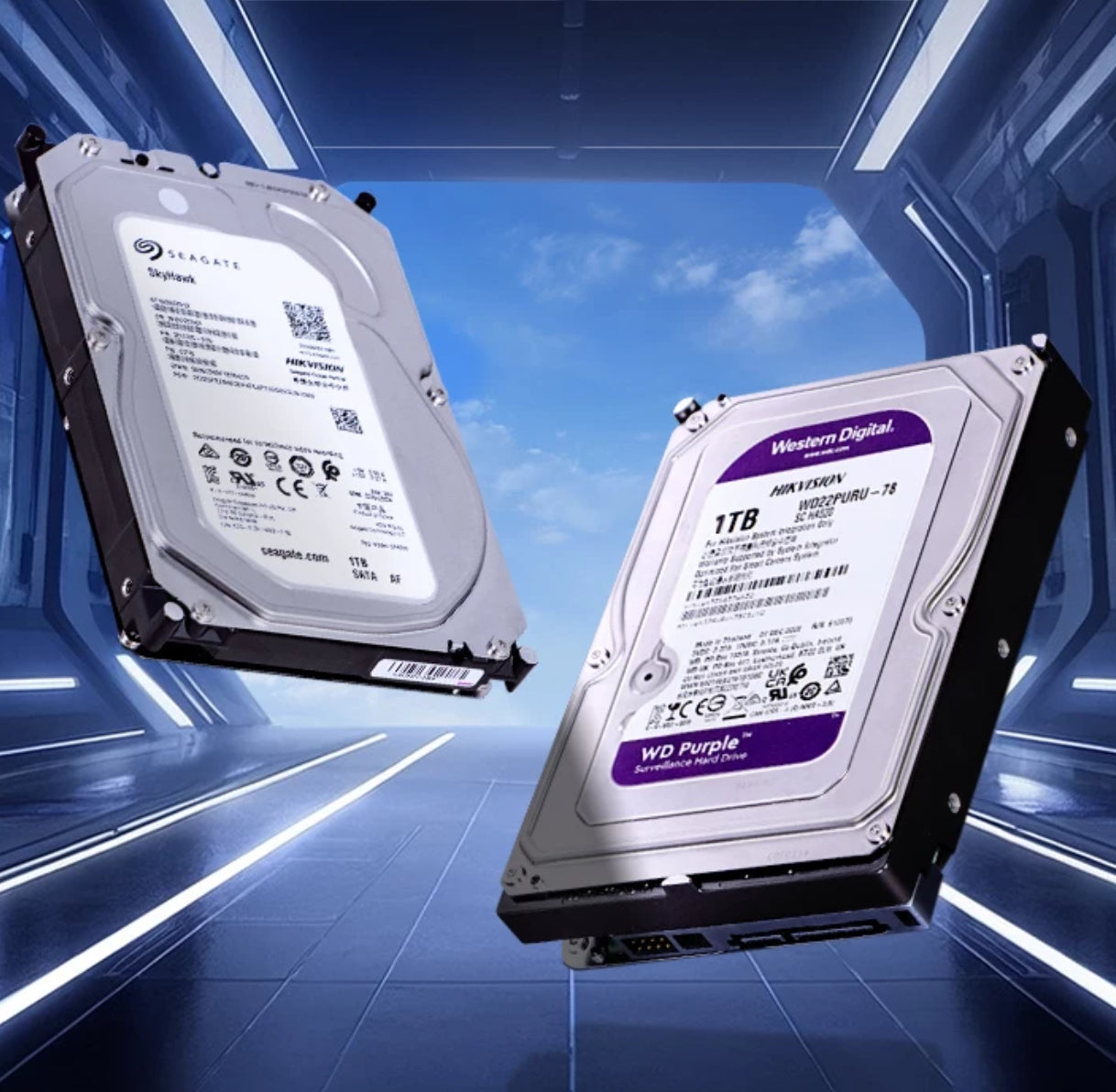 監視カメラ録画機用ハードディスクドライブ HDD 映像保存用ストレージ