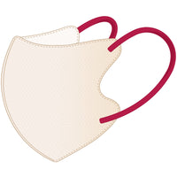 [LEMOOLI] マスク 不織布 立体 小さめ 3Dマスク バイカラー 3層構造 使い捨て 30枚入