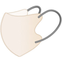 [LEMOOLI] マスク 不織布 立体 小さめ 3Dマスク バイカラー 3層構造 使い捨て 30枚入