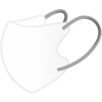 [LEMOOLI] マスク 不織布 立体 小さめ 3Dマスク バイカラー 3層構造 使い捨て 30枚入