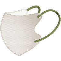 [LEMOOLI] マスク 不織布 立体 小さめ 3Dマスク バイカラー 3層構造 使い捨て 30枚入