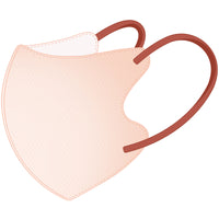 [LEMOOLI] マスク 不織布 立体 小さめ 3Dマスク バイカラー 3層構造 使い捨て 30枚入