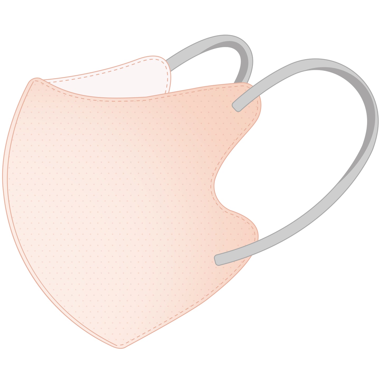 [LEMOOLI] マスク 不織布 立体 小さめ 3Dマスク バイカラー 3層構造 使い捨て 30枚入