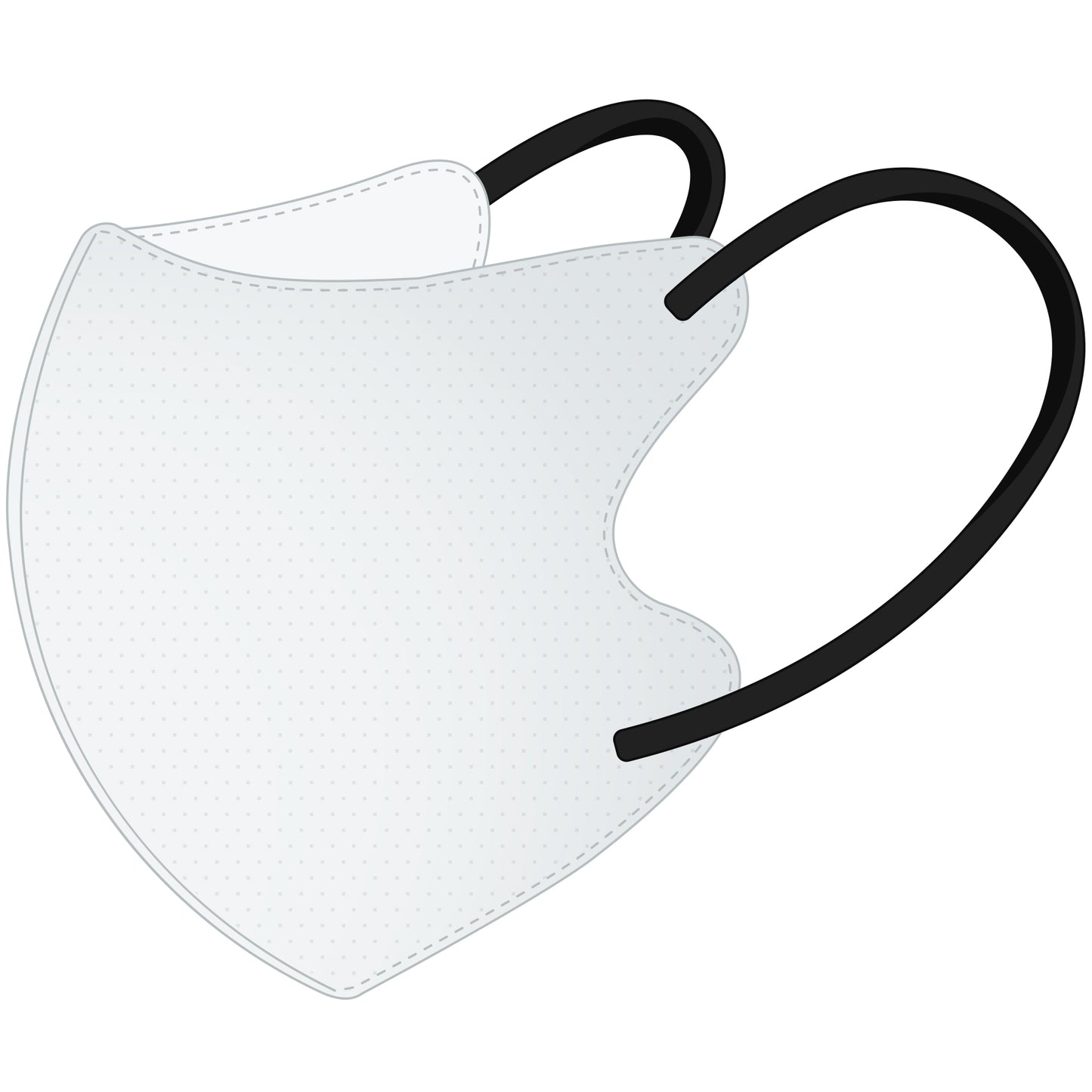 [LEMOOLI] マスク 不織布 立体 小さめ 3Dマスク バイカラー 3層構造 使い捨て 30枚入