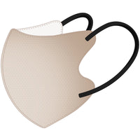 [LEMOOLI] マスク 不織布 立体 小さめ 3Dマスク バイカラー 3層構造 使い捨て 30枚入